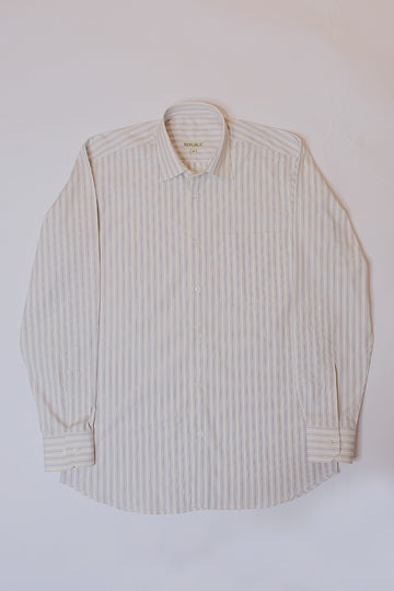 White Striped Shirt